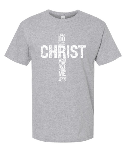 I Can Do All Things Through Christ *Front Design* |Tee