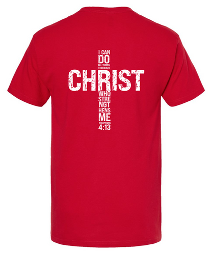 I Can Do All Things Through Christ *Front and Back Design* |Tee