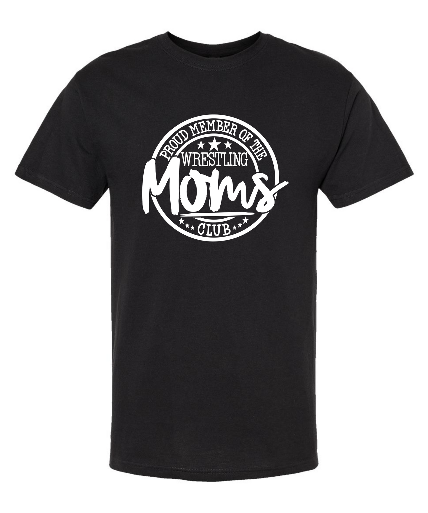 Wrestling Moms Club *Front Design* |Tee