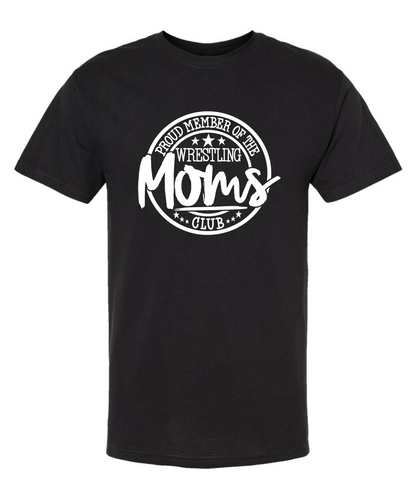 Wrestling Moms Club *Front Design* |Tee