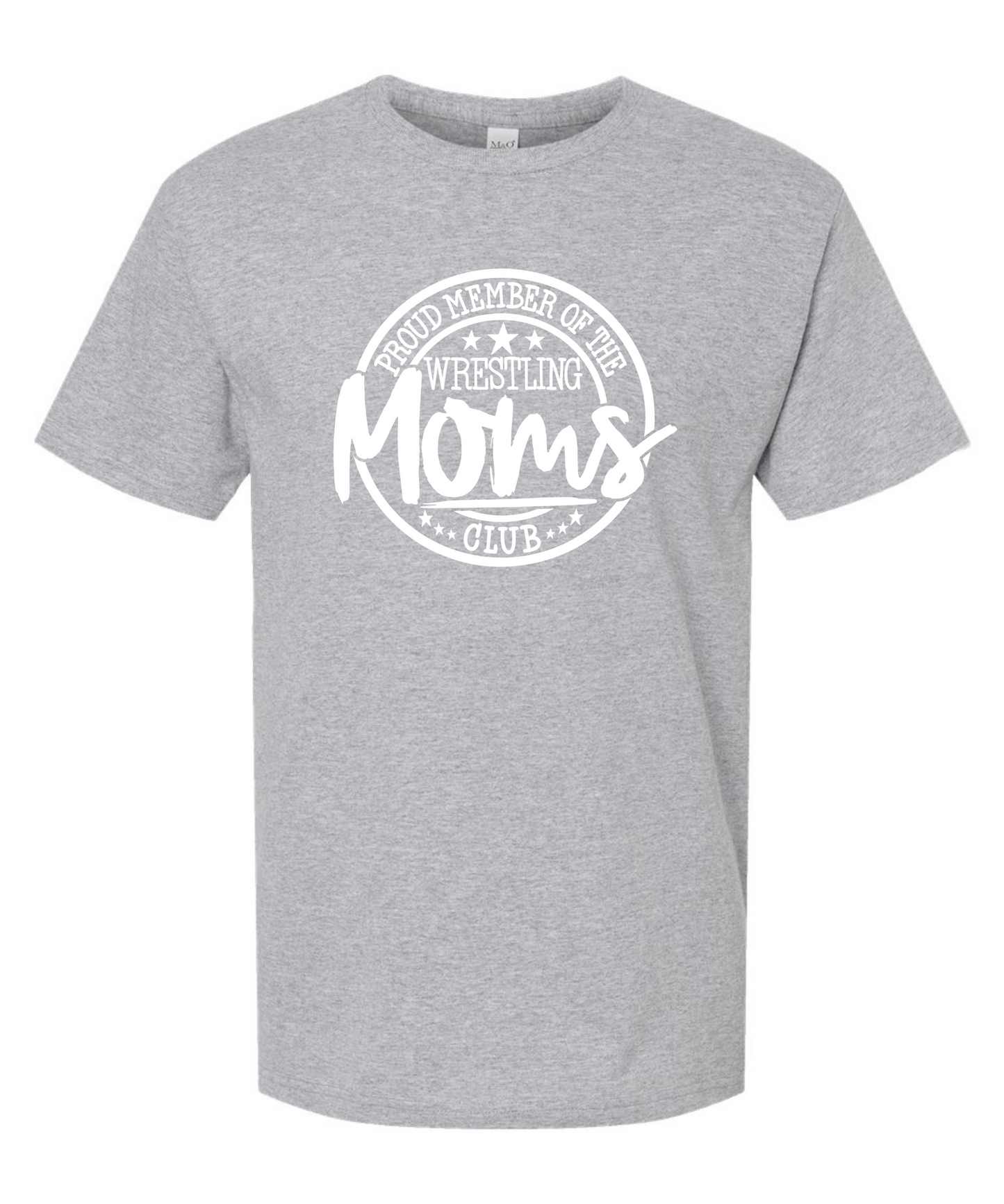 Wrestling Moms Club *Front Design* |Tee