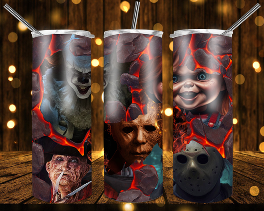 Horror Movie |Skinny Tumbler 20oz and 30oz