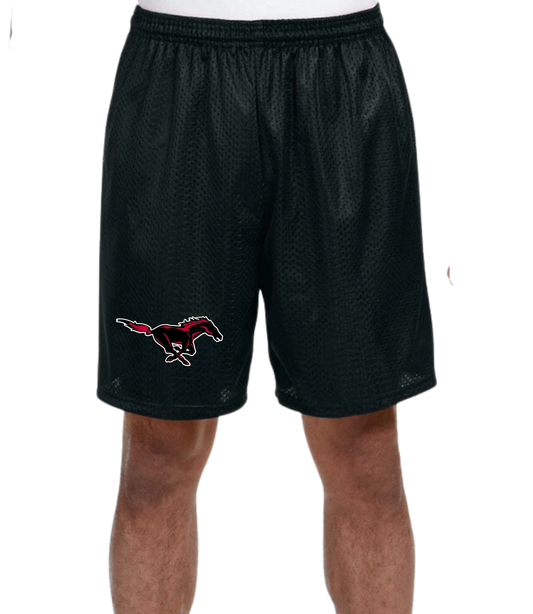 Edgewood Mustang Logo Mesh Shorts Set A