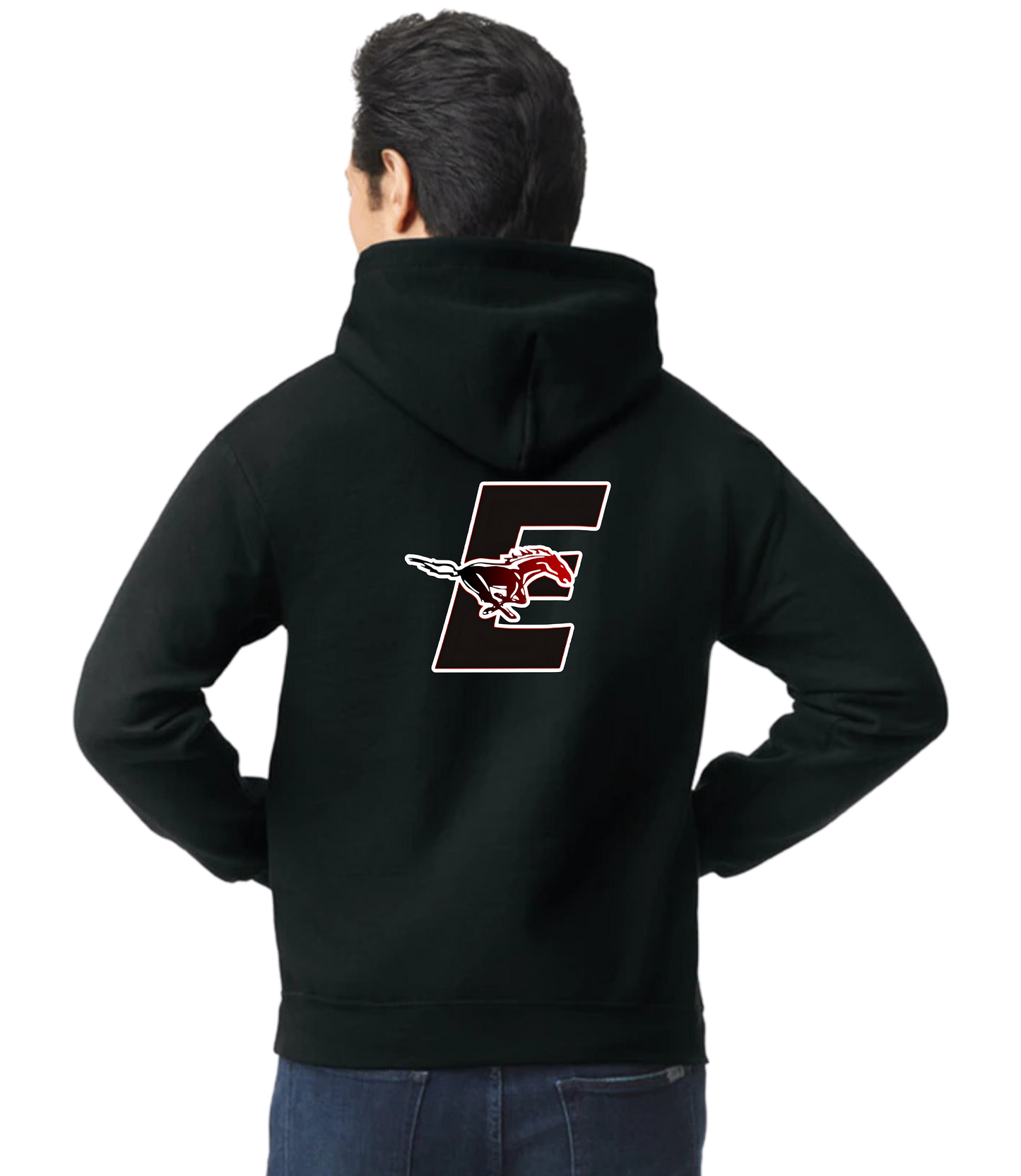 Edgewood Mustang Wrestling Hoodie  Set B