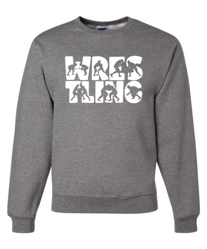 Wrestling *Front Design* |Crewneck