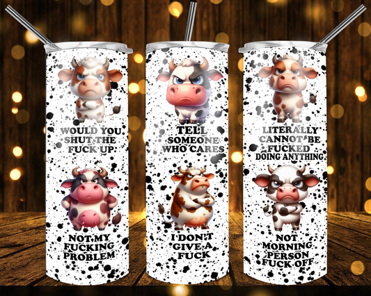 Funny Cow | Skinny Tumbler 20oz and 30oz