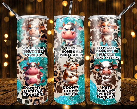 Funny Cow | Skinny Tumbler 20oz and 30oz