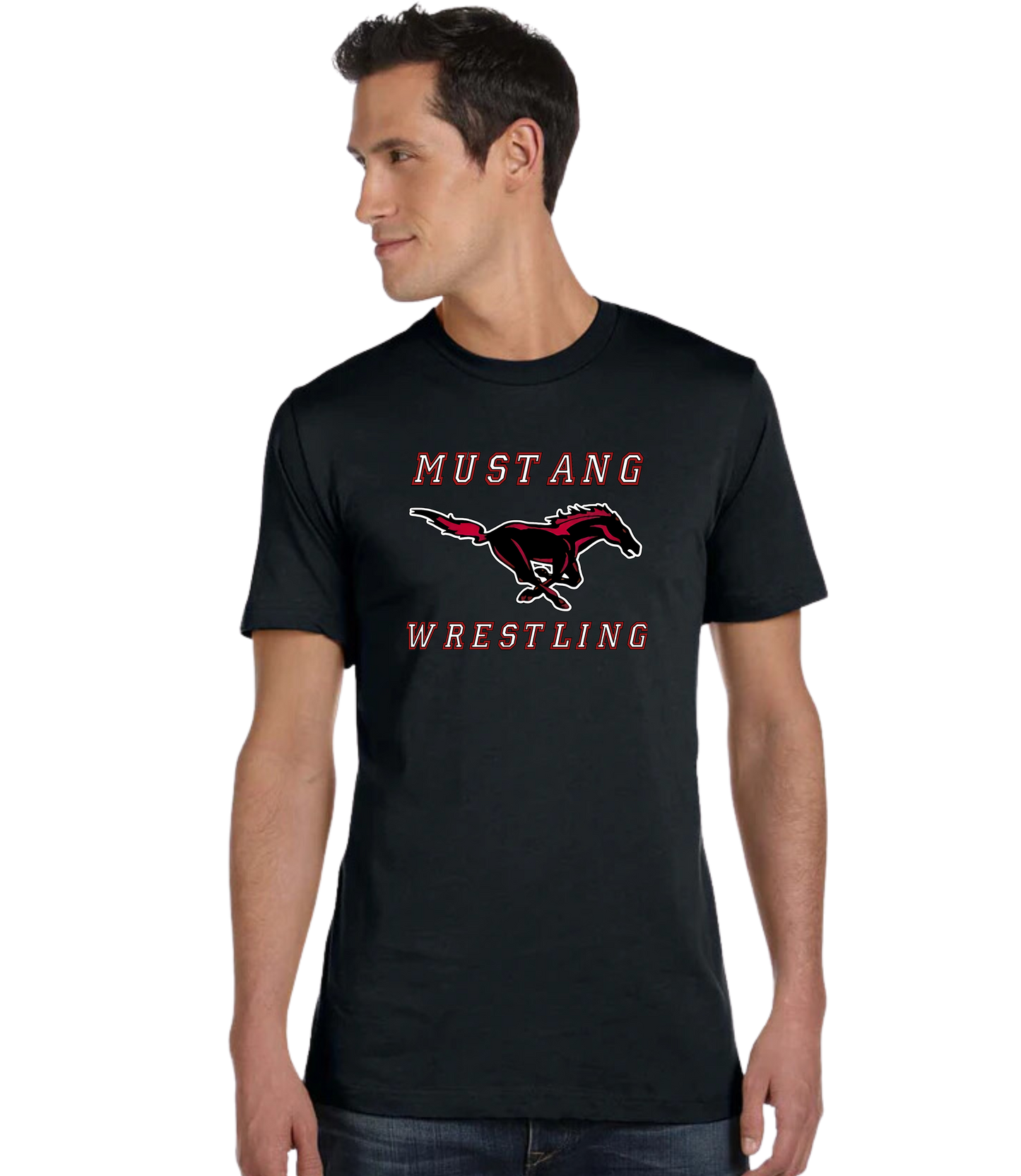 Edgewood Mustang Wrestling Shirt Set C