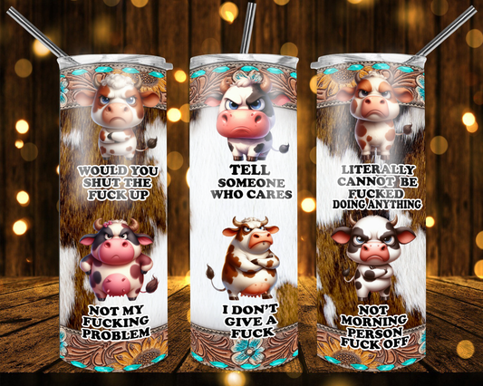 Funny Cow | Skinny Tumbler 20oz and 30oz