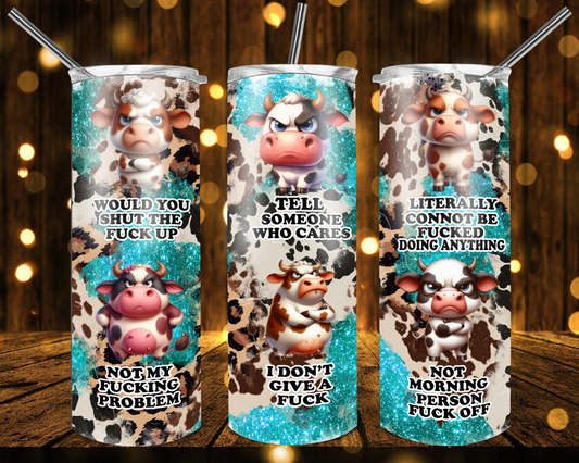 Funny Cow | Skinny Tumbler 20oz and 30oz