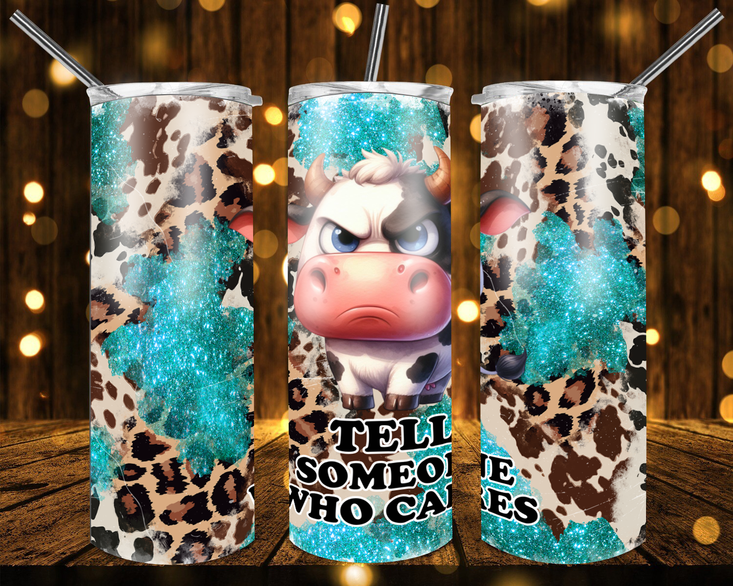 Funny Cow | Skinny Tumbler 20oz and 30oz