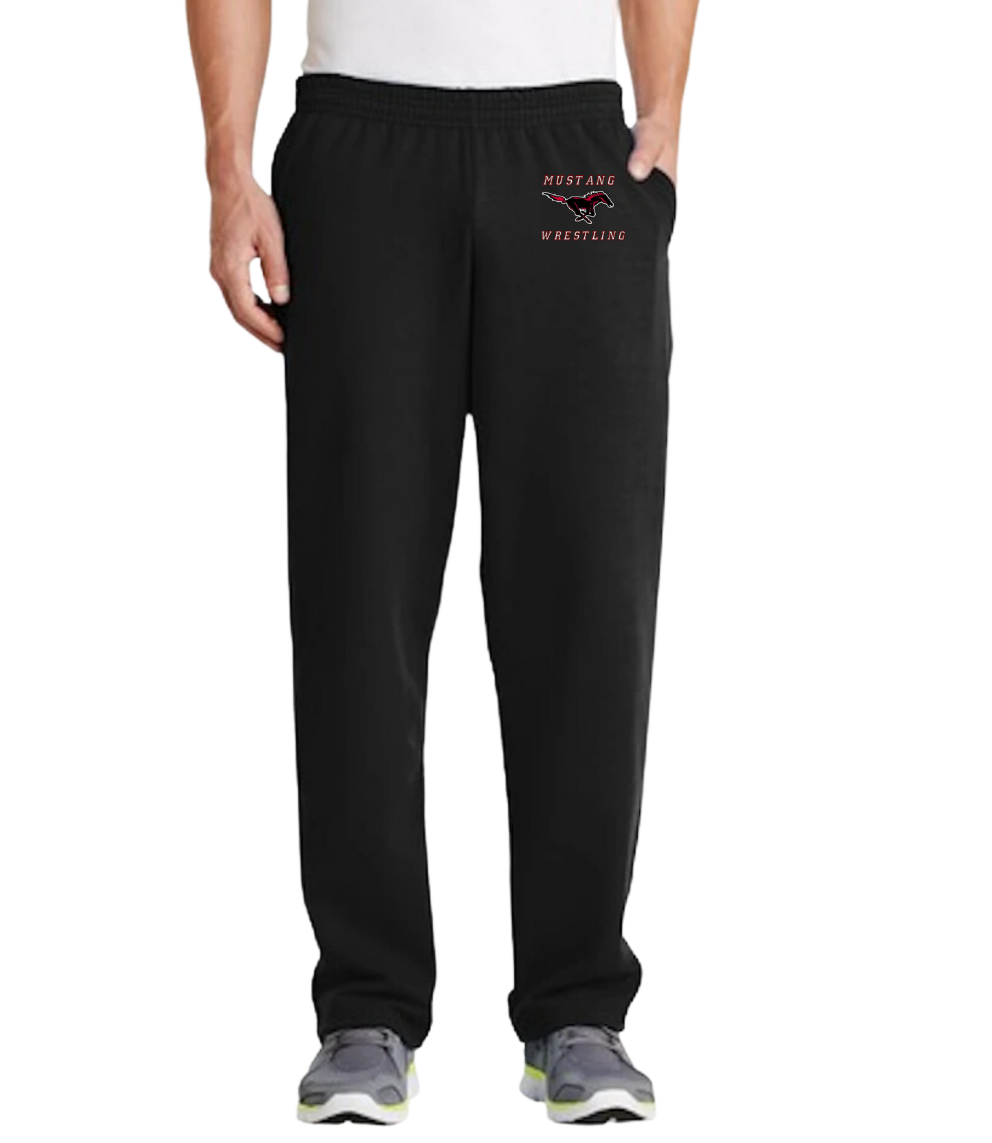 Edgewood Mustang Wrestling Sweatpants Set C