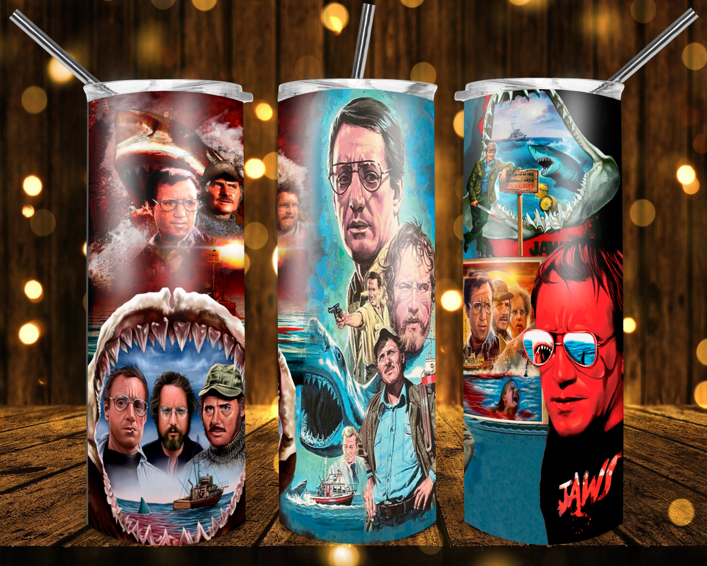 Jaws | Skinny Tumbler 20oz and 30oz