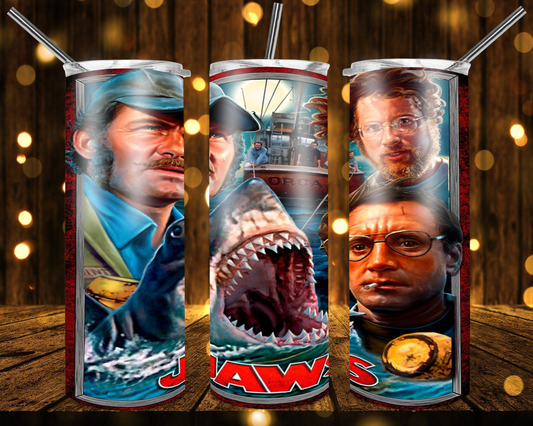 Jaws | Skinny Tumbler 20oz and 30oz