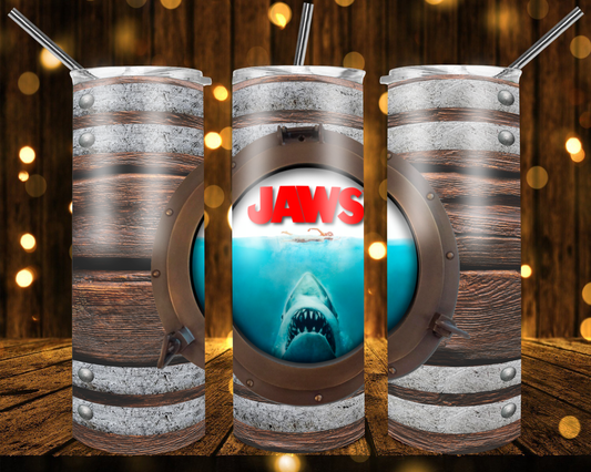 Jaws | Skinny Tumbler 20oz and 30oz