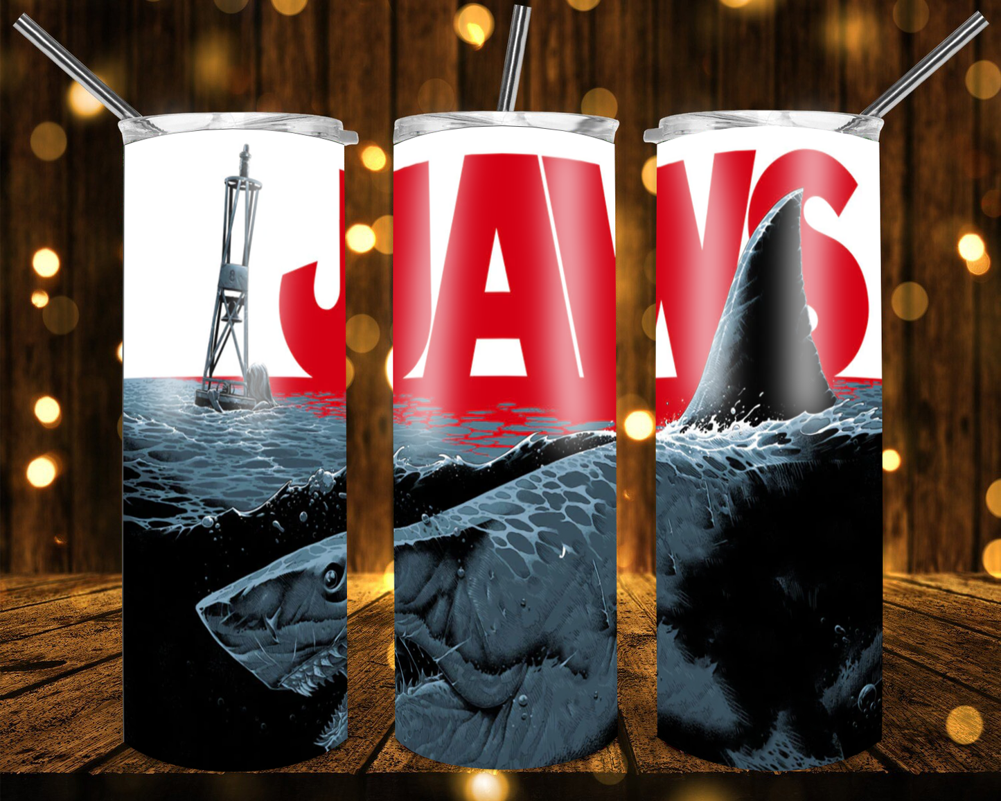 Jaws | Skinny Tumbler 20oz and 30oz