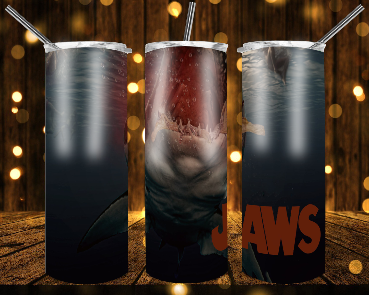 Jaws | Skinny Tumbler 20oz and 30oz