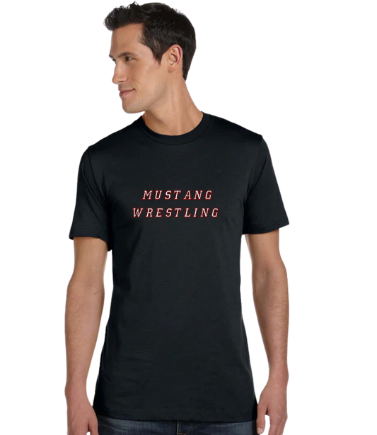 Mustang Wrestling Shirt Set D