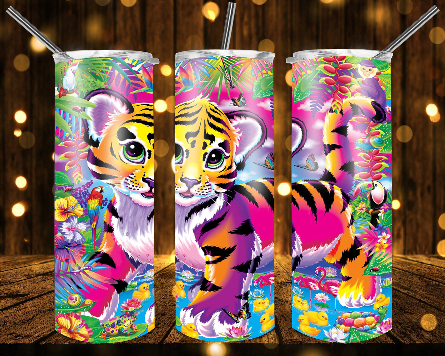 Lisa Frank | Skinny Tumbler 20oz and 30oz