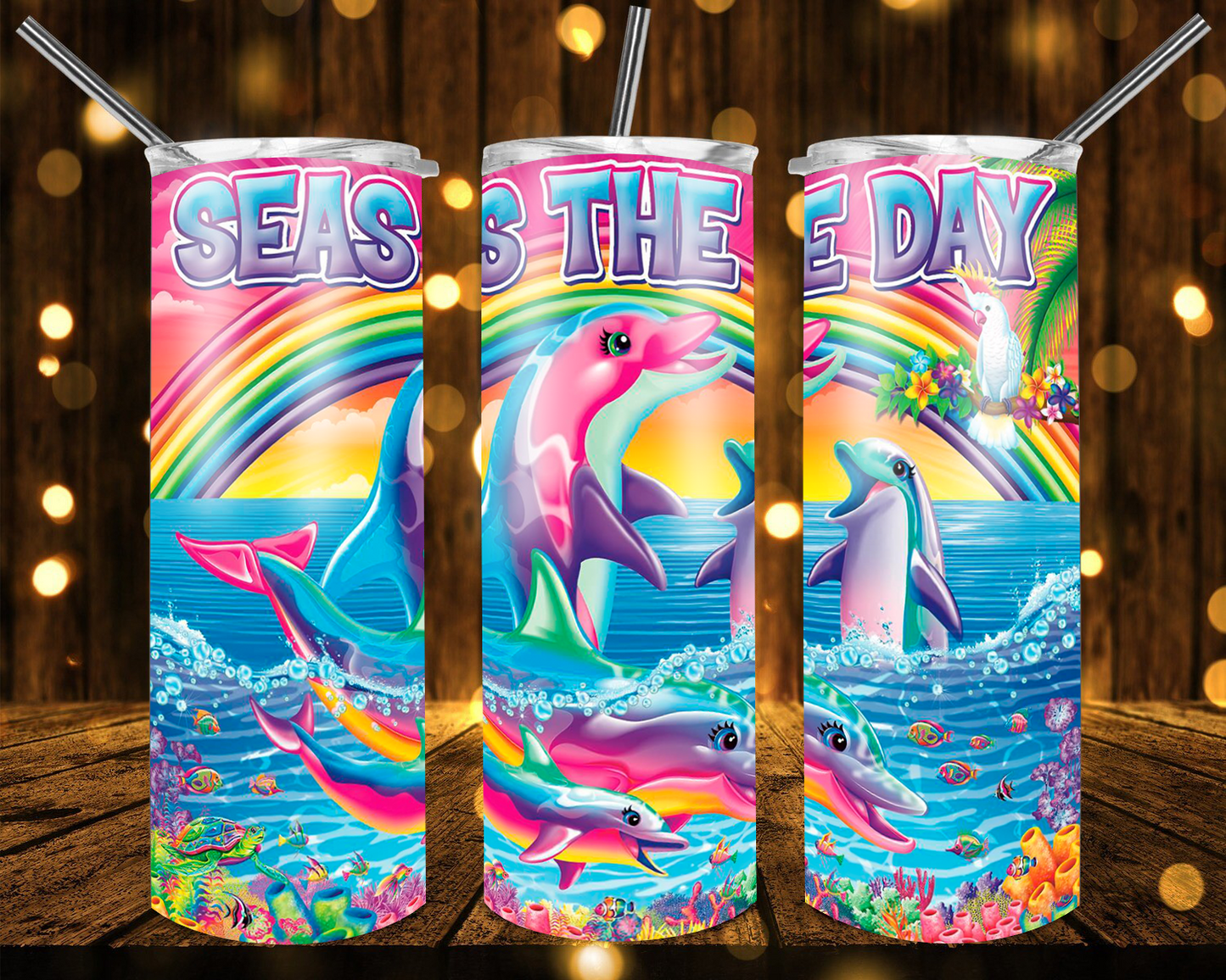 Lisa Frank | Skinny Tumbler 20oz and 30oz