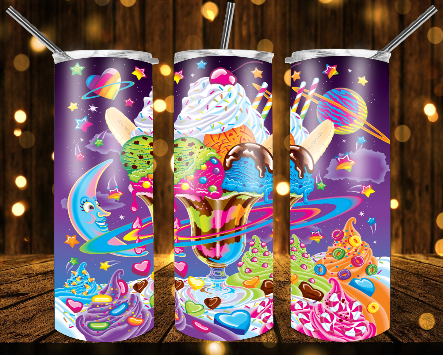 Lisa Frank | Skinny Tumbler 20oz and 30oz