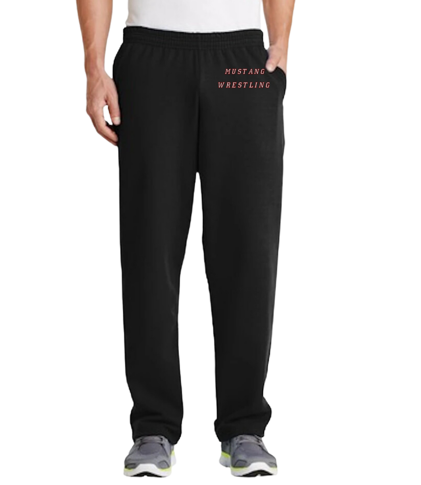 Mustang Wrestling Sweatpants Set D