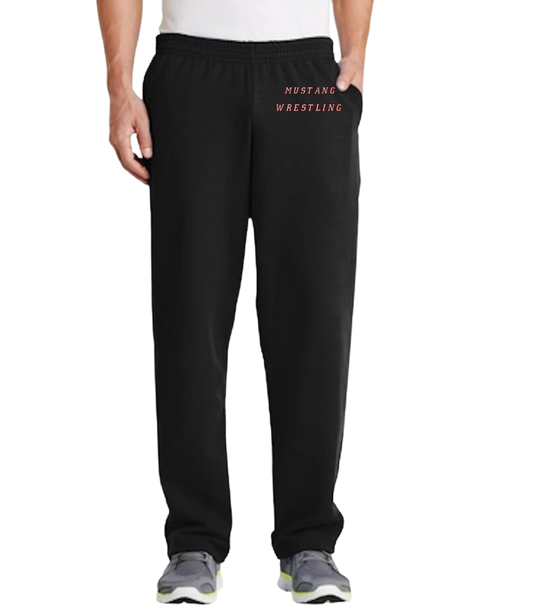 Mustang Wrestling Sweatpants Set D