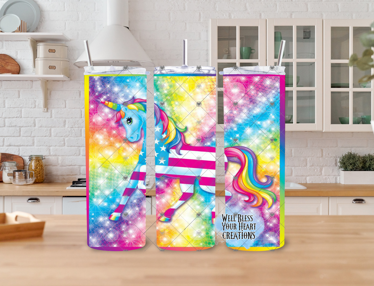 Lisa Frank | Skinny Tumbler 20oz and 30oz