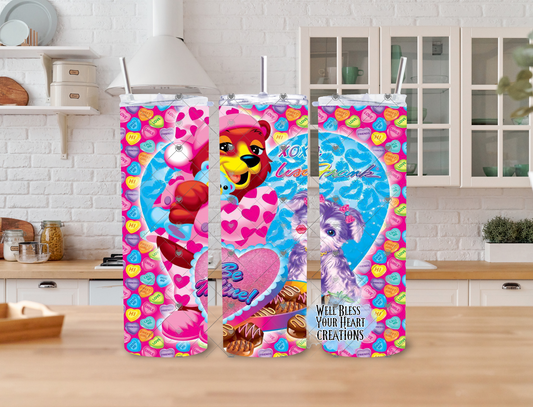 Lisa Frank | Skinny Tumbler 20oz and 30oz