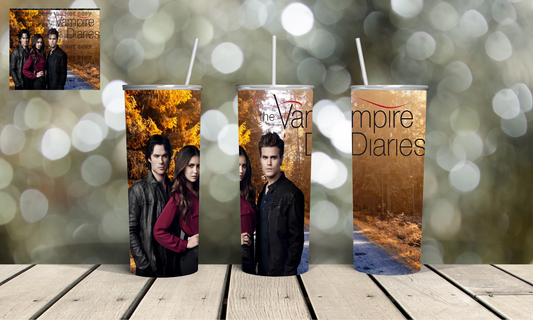 The Vampire Diaries Inspired |Skinny Tumbler 20oz