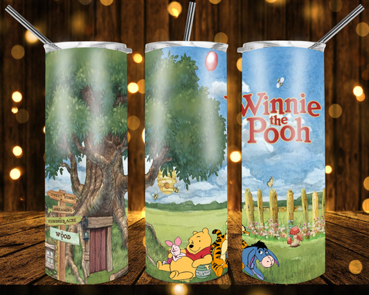 Winnie the Pooh | Skinny Tumbler 20oz and 30oz