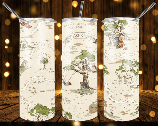 Winnie the Pooh | Skinny Tumbler 20oz and 30oz