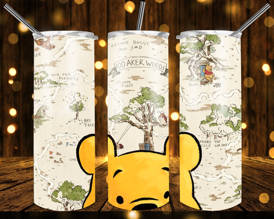 Winnie the Pooh | Skinny Tumbler 20oz and 30oz