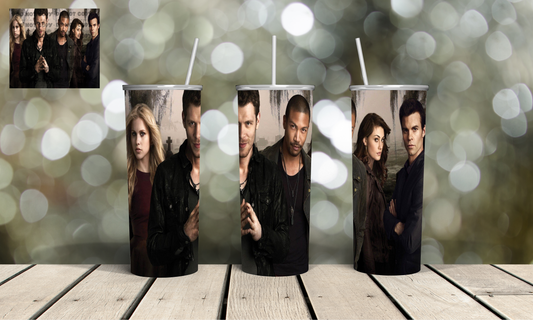 The Vampire Diaries Inspired |Skinny Tumbler 20oz