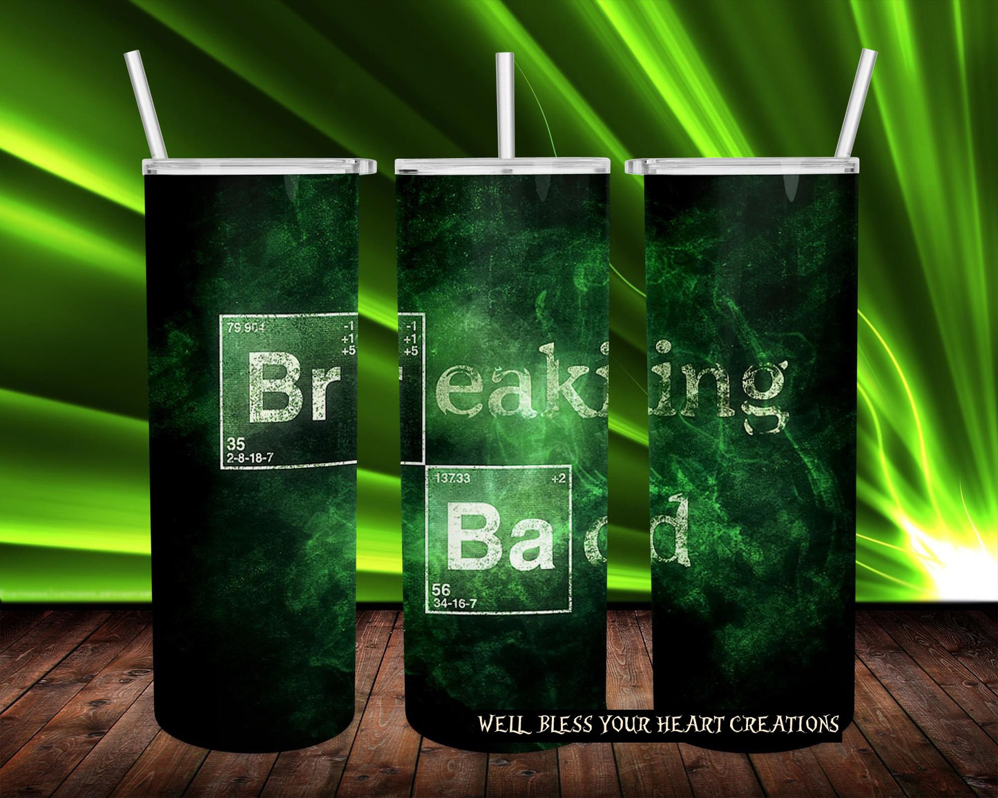 Breaking Bad Inspired |Skinny Tumbler 20oz