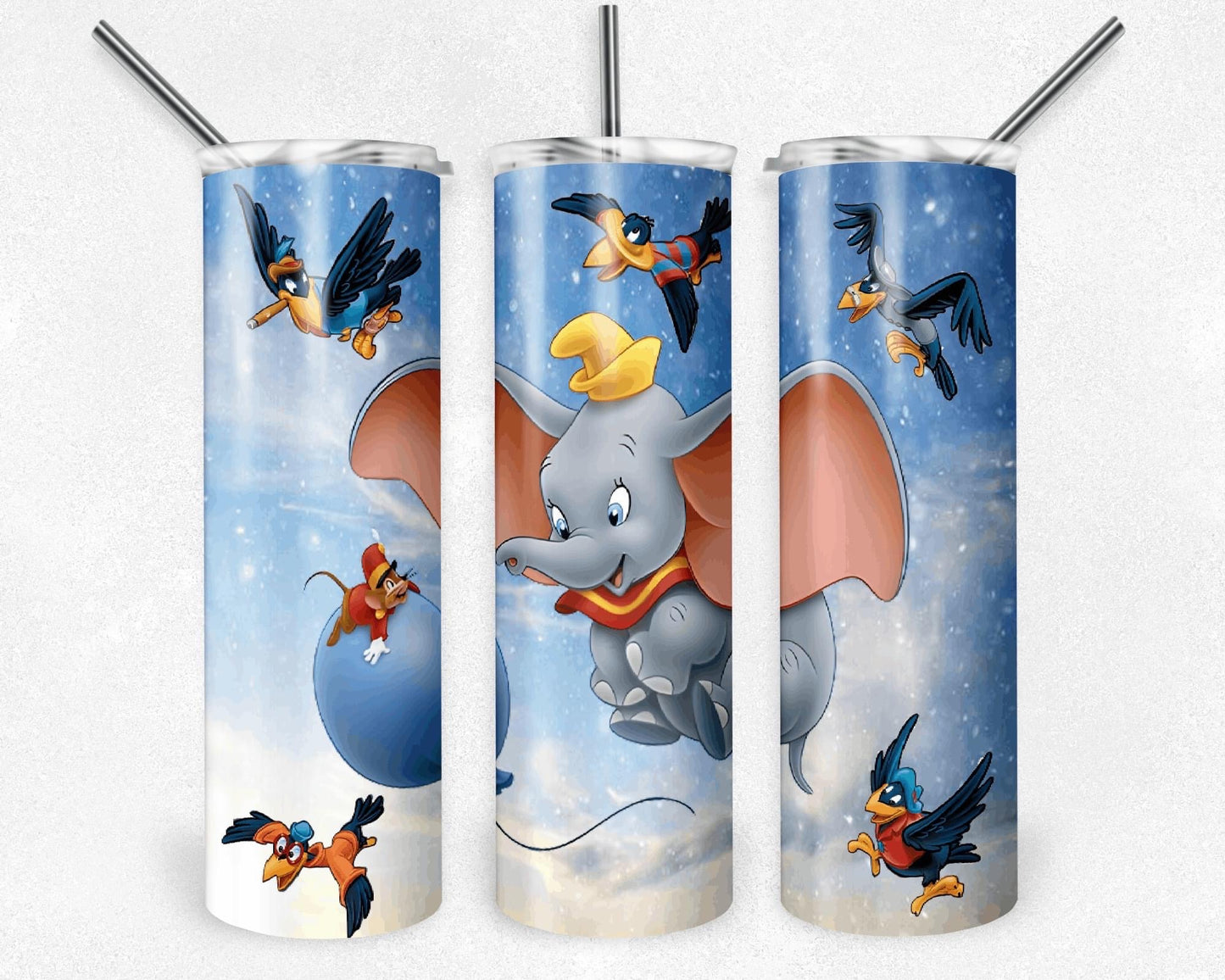 Dumbo Inspired |Skinny Tumbler 20oz