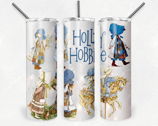 Holly Hobbie Inspired |Skinny Tumbler 20oz