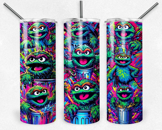 Oscar the Grouch | Skinny Tumbler 20oz and 30oz