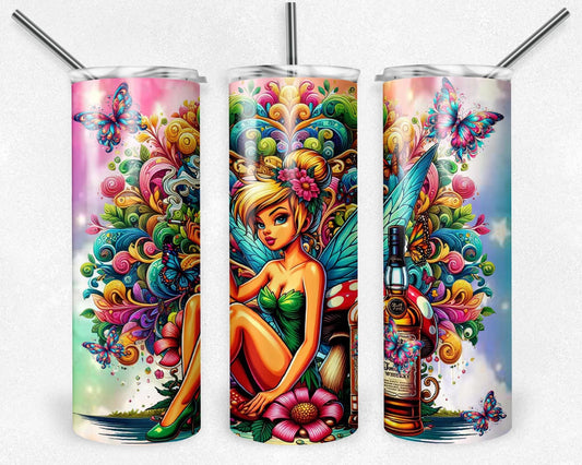 Tinker Bell Inspired | Skinny Tumbler 20oz and 30oz