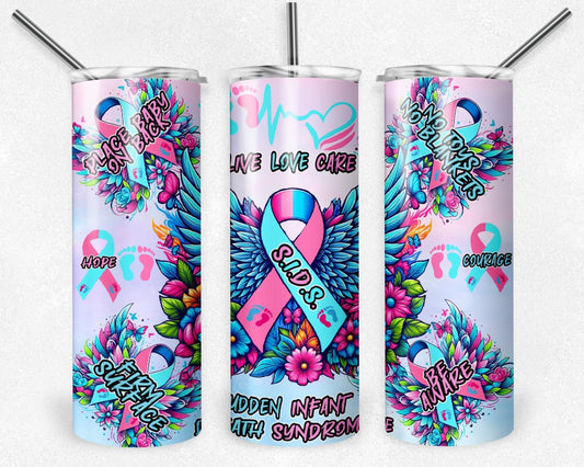 S.I.D.S. Awareness | Skinny Tumbler 20oz and 30oz