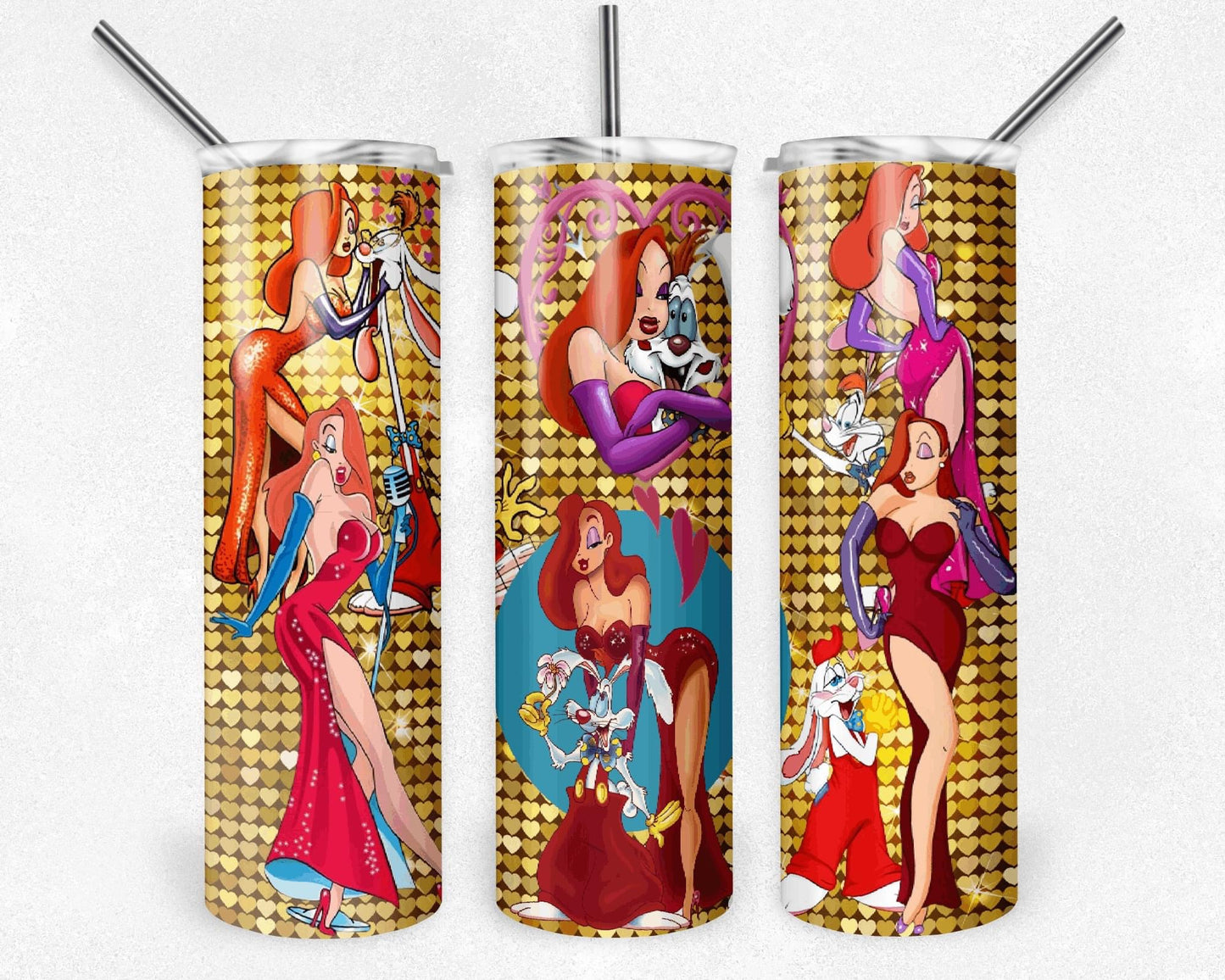 Roger Rabbit Inspired |Skinny Tumbler 20oz