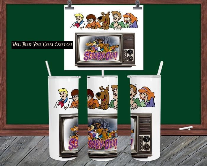 Scooby-Doo Inspired |Skinny Tumbler 20oz