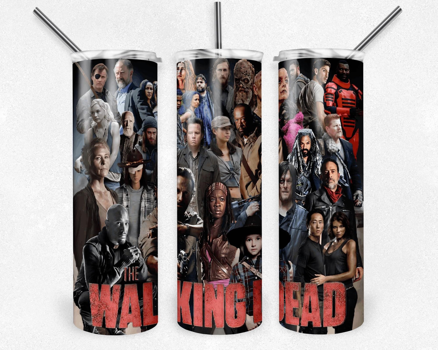 The Walking Dead Inspired |Skinny Tumbler 20oz