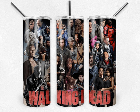 The Walking Dead Inspired |Skinny Tumbler 20oz