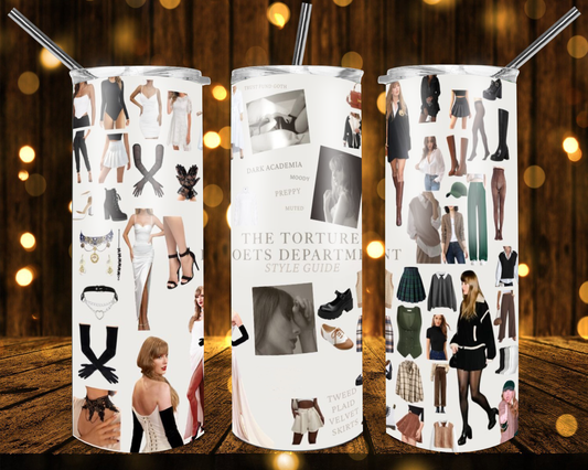 Taylor Inspired | Skinny Tumbler 20oz and 30oz