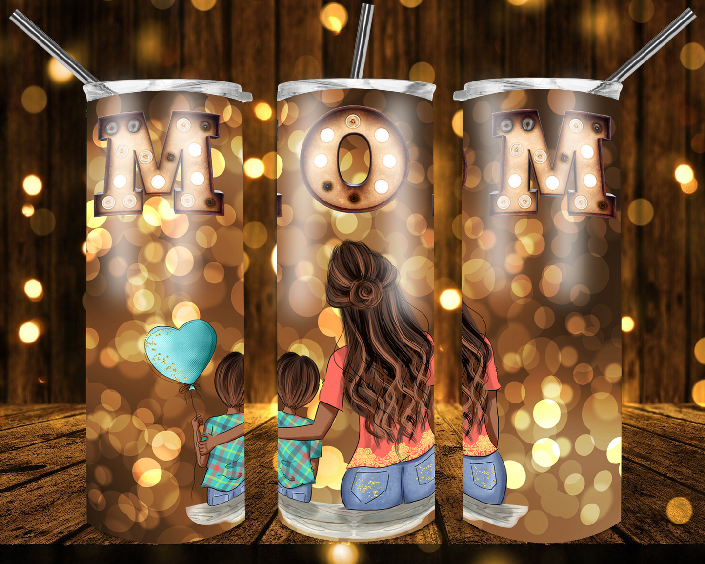 Mom with Child | Skinny Tumbler 20oz and 30oz